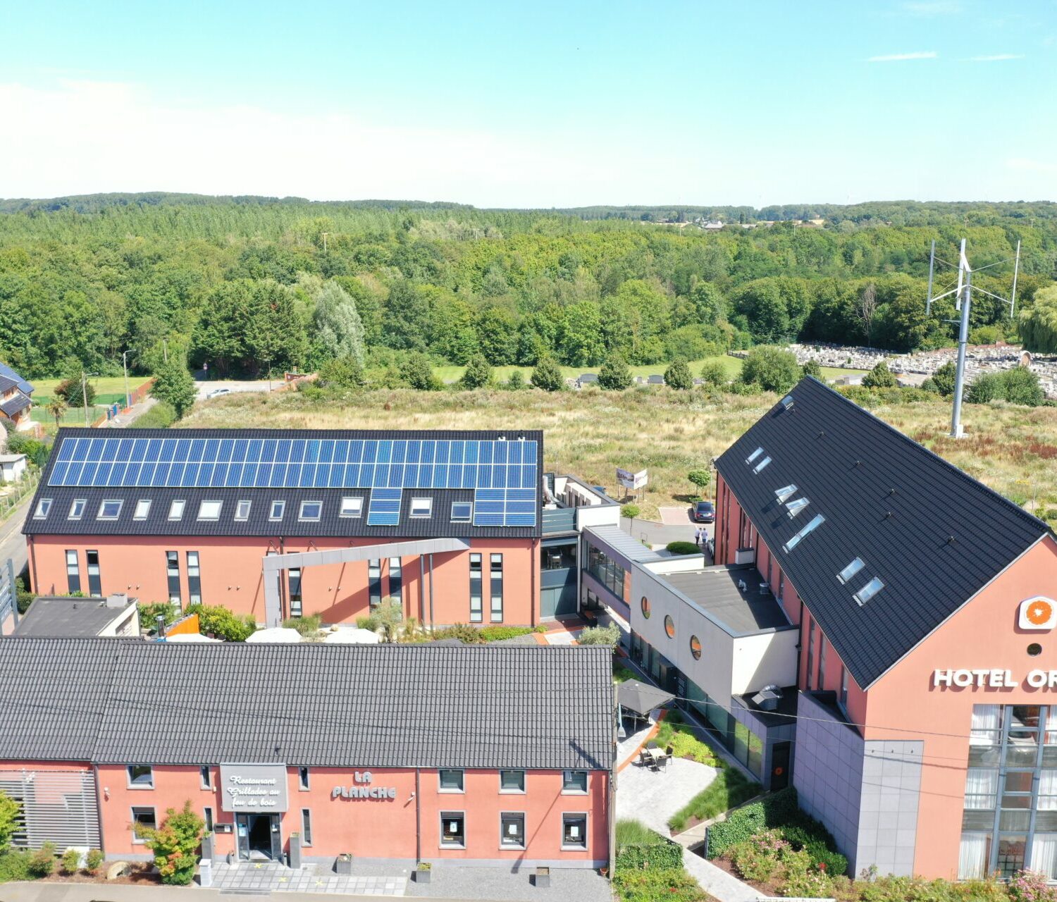 Eco hotel en toerisme in La Louvière